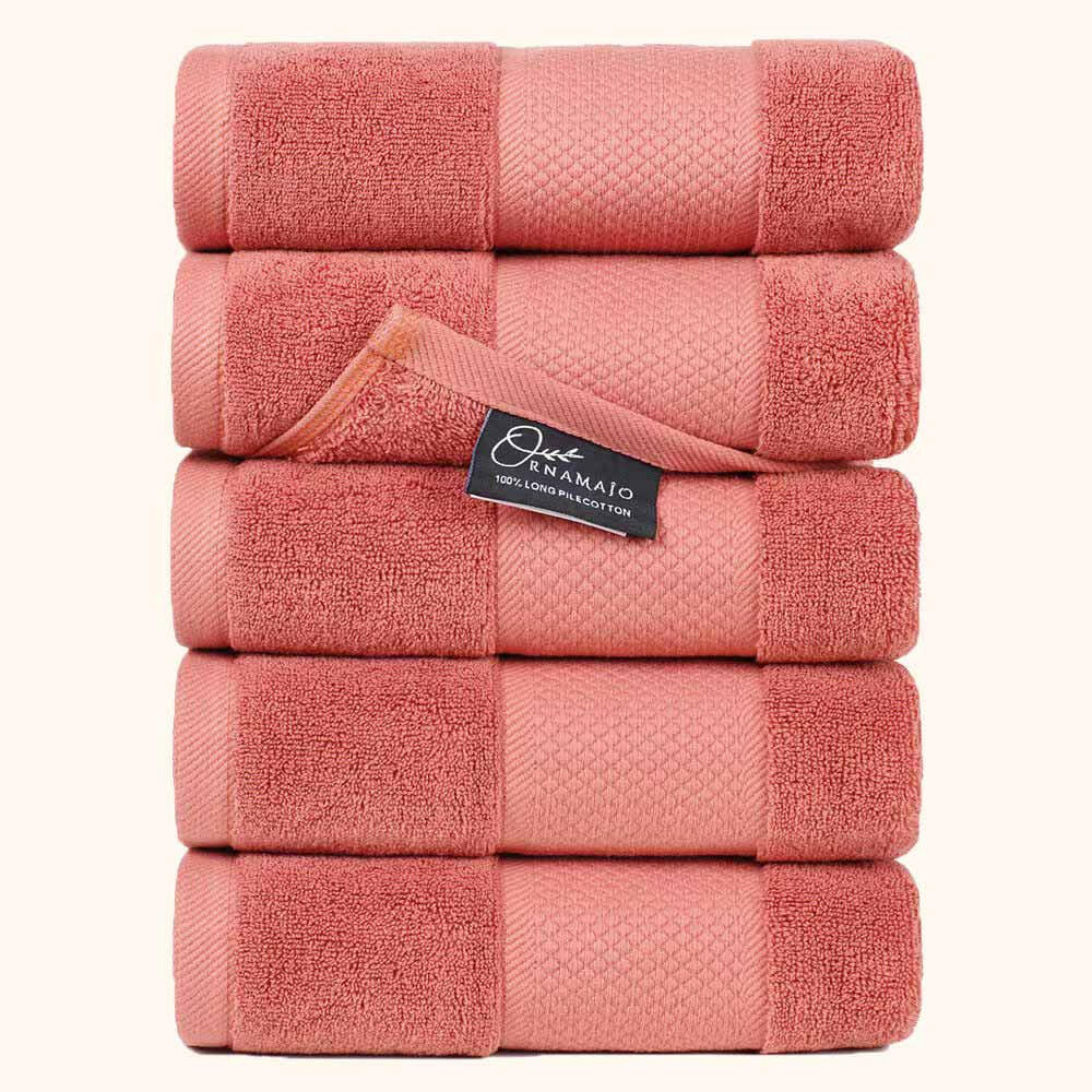folded towels Large bath towels Ornamajo